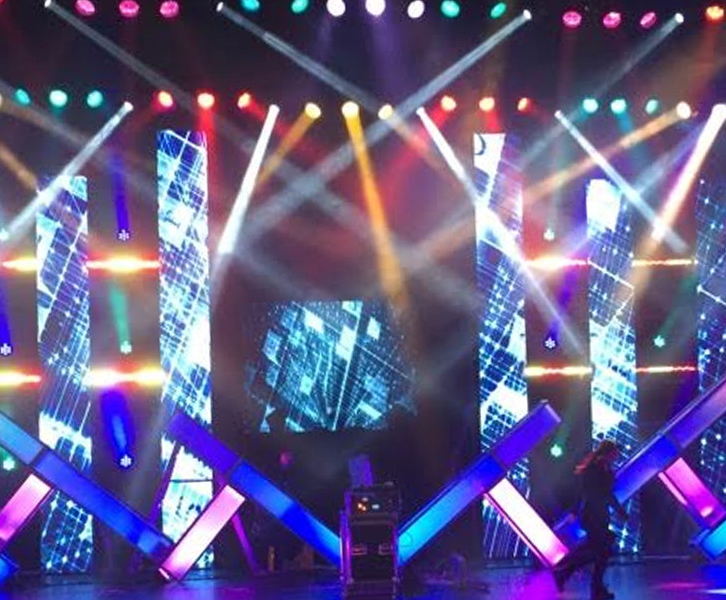 ステージ演出の様子